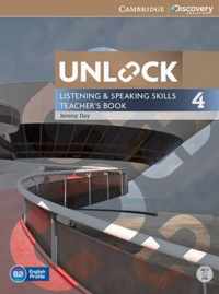 Unlock Level 4 Listening and Speaking Skills Teacher's Book with DVD