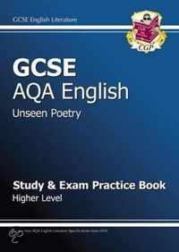 GCSE English AQA Unseen Poetry Study & Practice Book Higher Level