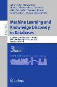 Machine Learning and Knowledge Discovery in Databases