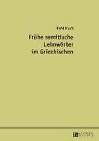 Fruehe Semitische Lehnwoerter Im Griechischen