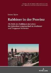 Rabbiner in Der Provinz