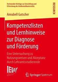 Kompetenzlisten und Lernhinweise zur Diagnose und Foerderung