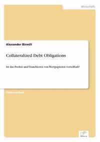 Collateralized Debt Obligations