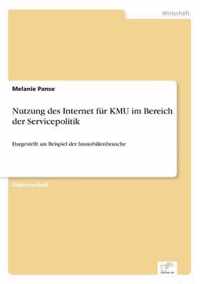 Nutzung des Internet fur KMU im Bereich der Servicepolitik