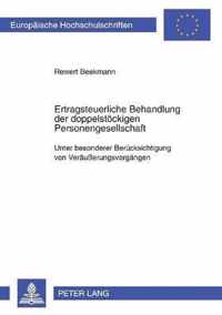 Ertragsteuerliche Behandlung der doppelstöckigen Personengesellschaft