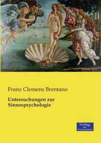 Untersuchungen zur Sinnespsychologie