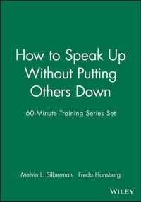 60-Minute Training Series Set: How to Speak Up Without Putting Others Down