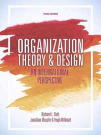 Organization Theory and Design