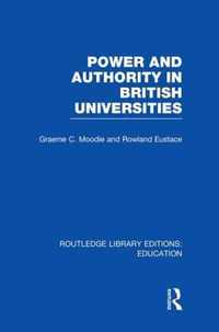 Power & Authority in British Universities