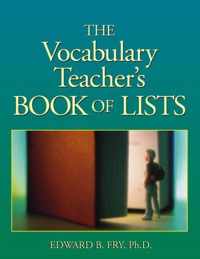 The Vocabulary Teacher's Book of Lists