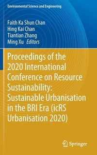 Proceedings of the 2020 International Conference on Resource Sustainability Sus