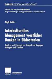 Interkulturelles Management Westlicher Banken in Sudostasien