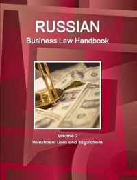 Russian Business Law Handbook Volume 2 Investment Laws and Regulations