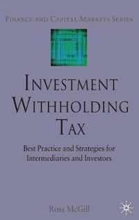 Investment Withholding Tax