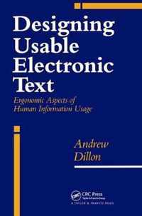 Designing Usable Electronic Text