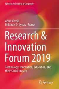 Research & Innovation Forum 2019