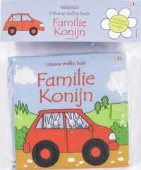 Usborne stoffenboek - Familie konijn