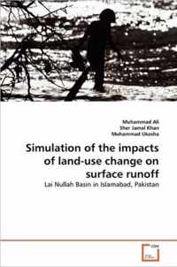 Simulation of the impacts of land-use change on surface runoff