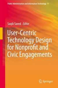 User-Centric Technology Design for Nonprofit and Civic Engagements