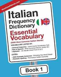 Italian Frequency Dictionary - Essential Vocabulary