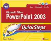 Microsoft Office PowerPoint 2003 QuickSteps