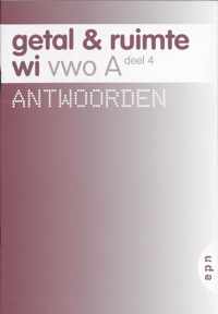 Getal en Ruimte / Vwo A deel 4 / deel Antwoorden