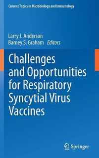 Challenges and Opportunities for Respiratory Syncytial Virus Vaccines