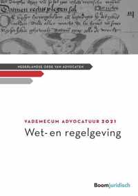 Vademecum Advocatuur 2021