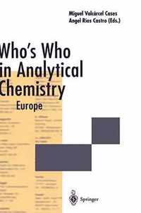 Who's Who in Analytical Chemistry