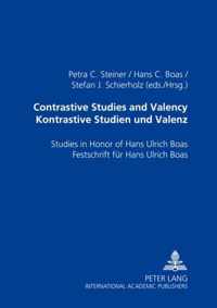 Contrastive Studies and Valency. Kontrastive Studien und Valenz