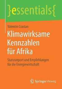 Klimawirksame Kennzahlen fuer Afrika