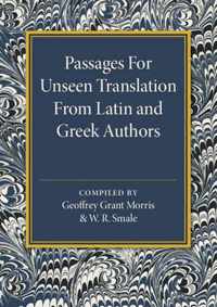Passages For Unseen Translation From Lat