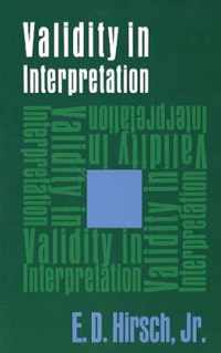 Validity in Interpretation