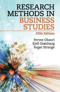 Research Methods in Business Studies