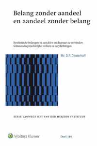 Serie vanwege het Van der Heijden Instituut te Nijmegen 144 -   Belang zonder aandeel en aandeel zonder belang