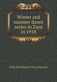 Winter and summer dance series in Zuni in 1918