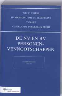 Asser NV en BV, Personenvenootschappen studenteneditie 2011