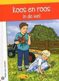 Koos en roos in de wei