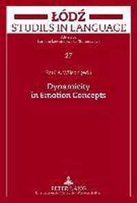 Dynamicity in Emotion Concepts