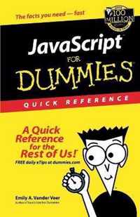 Javascript For Dummies Quick Reference