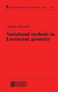 Variational Methods in Lorentzian Geometry