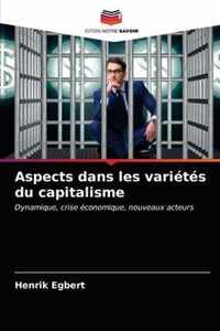 Aspects dans les varietes du capitalisme