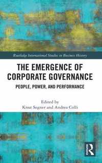 The Emergence of Corporate Governance