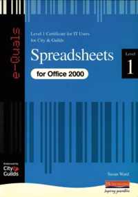 Spreadsheets IT Level 1 Certificate City & Guilds e-Quals Office 2000