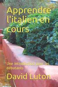 Apprendre l'italien en cours