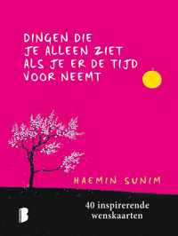 Dingen die je alleen ziet als je er de tijd voor neemt: 40 inspirerende wenskaarten