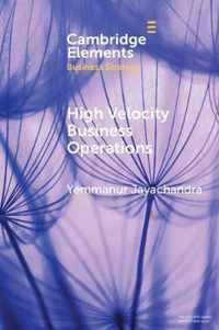 High Velocity Business Operations