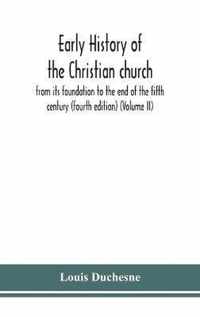 Early history of the Christian church