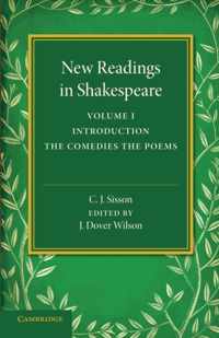 New Readings in Shakespeare