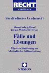 Saarlandisches Landesrecht - Falle Und Losungen